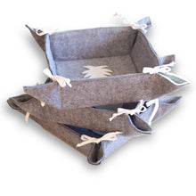 Load image into Gallery viewer, Felt Travel Boxes Handmade by Jungle Via