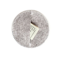 Load image into Gallery viewer, Pouch with Pineapple in Grey Tones