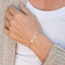 Load image into Gallery viewer, Bracelet Silver with Arrow in Sterling Silver