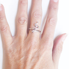 Load image into Gallery viewer, Ring Snake in Sterling Silver
