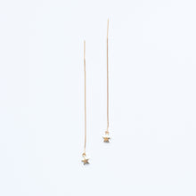 Load image into Gallery viewer, Earring Threader with Star in 18K Gold Filled
