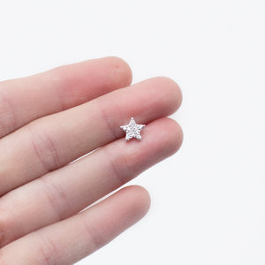 Earring Body Jewelry Star Cubic Zirconia