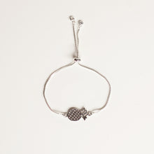 Load image into Gallery viewer, Bracelet Silver Plated with Pineapple

