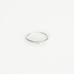 Ring Cubic Zirconia in Sterling Silver