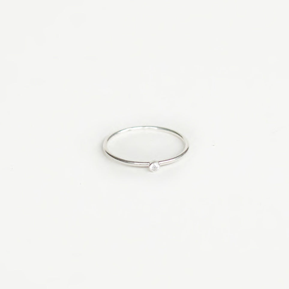 Ring Cubic Zirconia in Sterling Silver