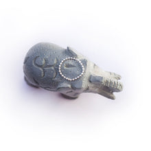 Load image into Gallery viewer, Ring made with a Faceted Bead Chain in Sterling Silver
