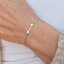Load image into Gallery viewer, Bracelet Silver with Arrow in Sterling Silver
